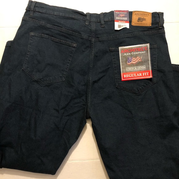 New with tags mens Architect regular fit stretch denim jeans - Picture 5 of 9
